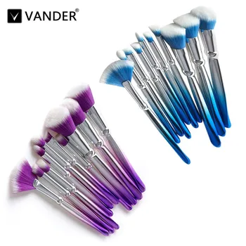 Vanderlife 10Pcs Professional Makeup Brushes Set Cosmetics Foundation Brush Tools For Face Powder Eye Shadow Eyeliner Lip Kits
Vanderlife 10Pcs Professional Makeup Brushes Set Cosmetics Foundation Brush Tools For Face Powder Eye Shadow Eyeliner Lip Kits