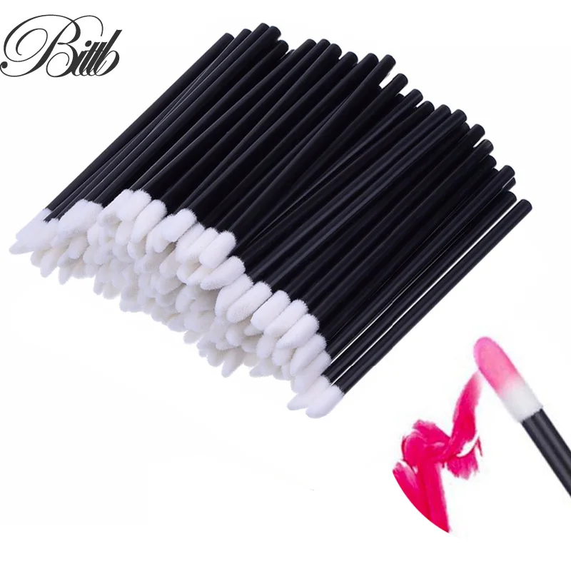 Bittb 50pcs Disposable Lip Brush Lipstick Lipgloss Brushes Tools Set Makeup lip Sticker Gloss Wands Eyeliner Eye Shadow Brush
Bittb 50pcs Disposable Lip Brush Lipstick Lipgloss Brushes Tools Set Makeup lip Sticker Gloss Wands Eyeliner Eye Shadow Brush