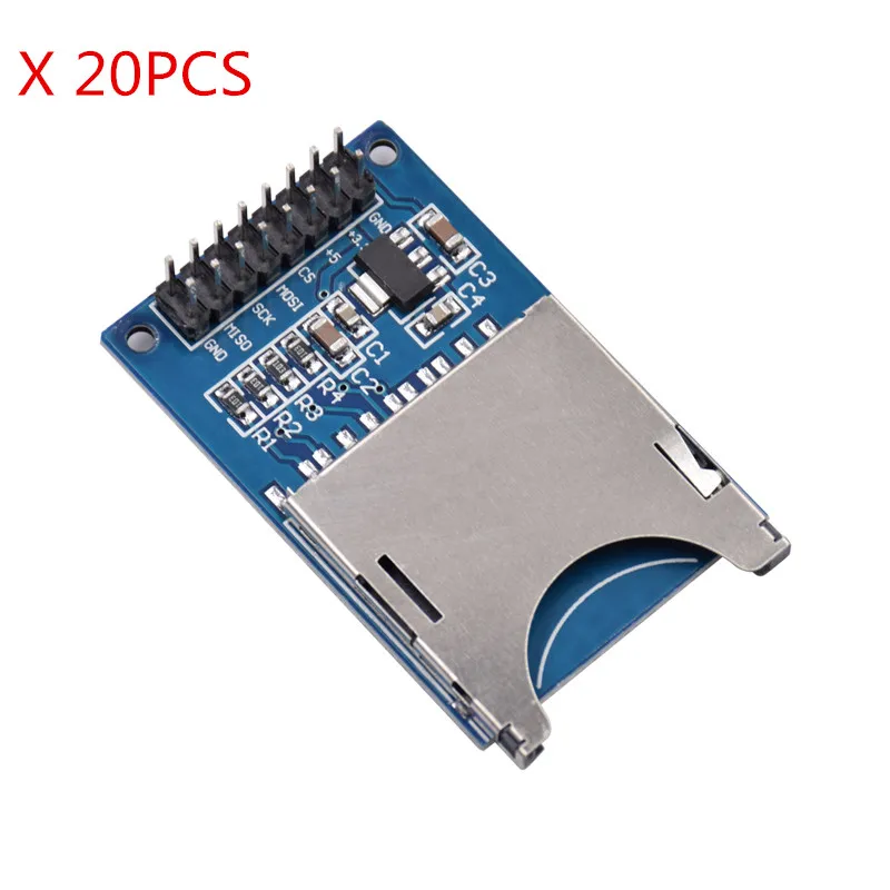 FREE SHIPPING 20PCS/LOT Reading and writing module for SD Card Module Slot Socket Reader ARM MCU
FREE SHIPPING 20PCS/LOT Reading and writing module for SD Card Module Slot Socket Reader ARM MCU
