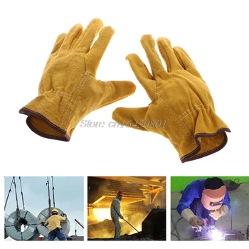 1Pair Cowhide Safety Protective Gloves Welding Welder Work Repair Wear-Resistant S08 Wholesale&DropShip
1Pair Cowhide Safety Protective Gloves Welding Welder Work Repair Wear-Resistant S08 Wholesale&DropShip