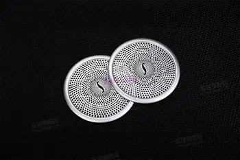2pcs Aluminum alloy Car door loudspeaker decorative arts Horn hood cover car-styling For Mercedes-Benz ML GL GLE GLS Accessories
2pcs Aluminum alloy Car door loudspeaker decorative arts Horn hood cover car-styling For Mercedes-Benz ML GL GLE GLS Accessories