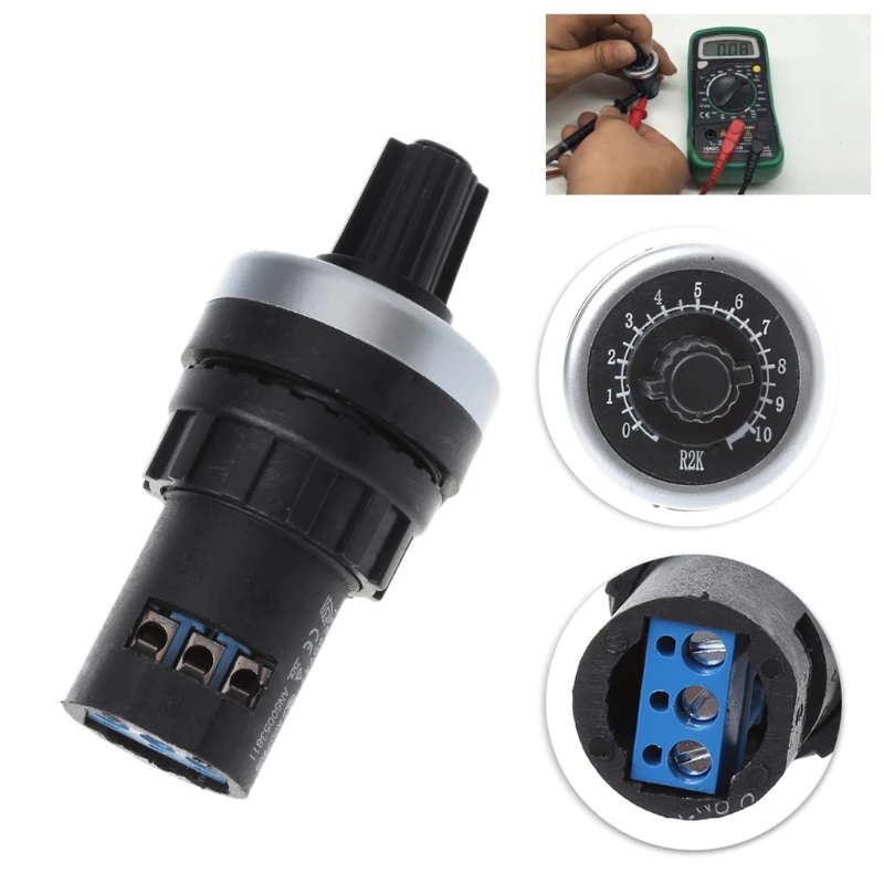 LA42DWQ-22 1 K 2 5 10 поворотного потенциометра конвертер губернатора инвертор