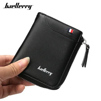 Baellerry Men Wallet designer's Leather Card Holder Short Wallet Luxury Man Purse Brand Card Case Casual Standard Wallets
Baellerry Men Wallet designer's Leather Card Holder Short Wallet Luxury Man Purse Brand Card Case Casual Standard Wallets