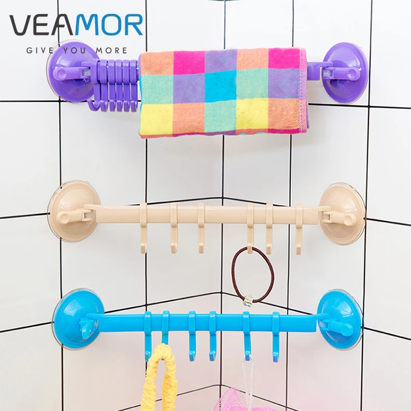 VEAMOR Kitchen Bathroom Wall Seamless Removable Hanging Hooks Lock Type Powerful Suction Cup Coat Clothing Hooks WB1255
VEAMOR Kitchen Bathroom Wall Seamless Removable Hanging Hooks Lock Type Powerful Suction Cup Coat Clothing Hooks WB1255