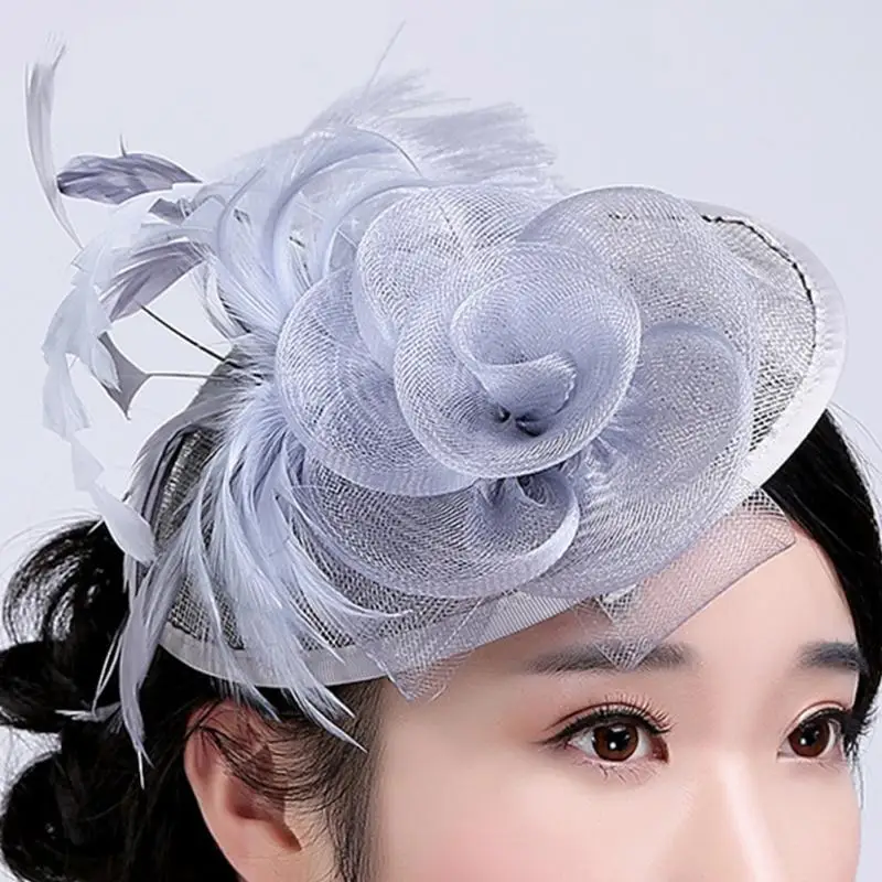 Hot Sale Net Feather Fascinator Big Headband Clip Wedding Bridal Women Tea Party Church Hat
Hot Sale Net Feather Fascinator Big Headband Clip Wedding Bridal Women Tea Party Church Hat