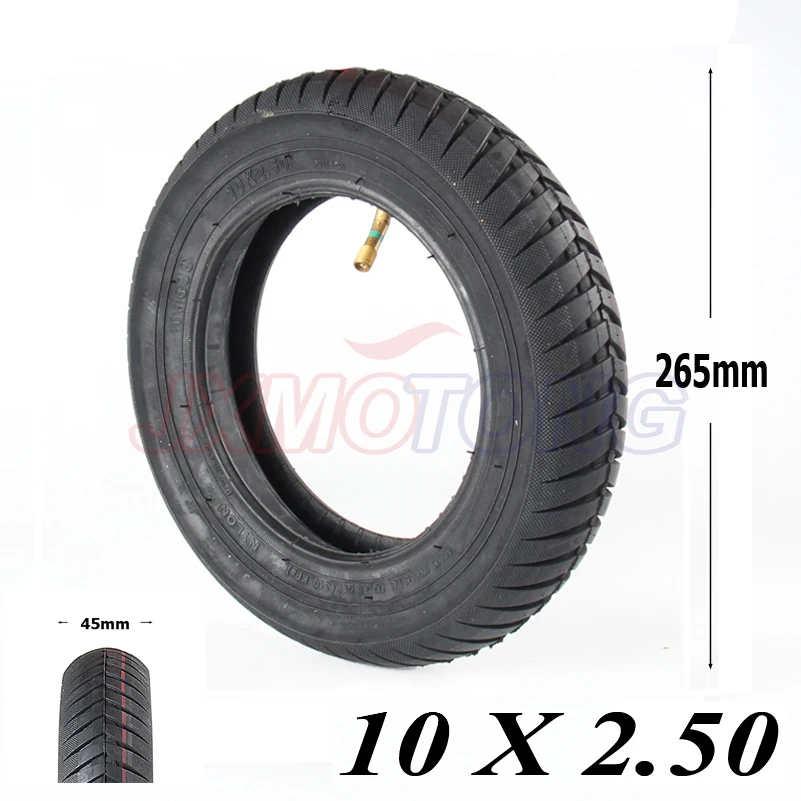 

high quality 10 inch Pneumatic Tire for Electric Scooter Dualtron and Speedway 3 with inner tube 10x2.5 inflatable Tyre