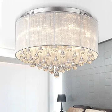 Modern LED Ceiling Light Led Crystal Lamp Diameter 450mm AC90-260V Bedroom Ceiling Lamp Surface Mounted Free Shipping
Modern LED Ceiling Light Led Crystal Lamp Diameter 450mm AC90-260V Bedroom Ceiling Lamp Surface Mounted Free Shipping