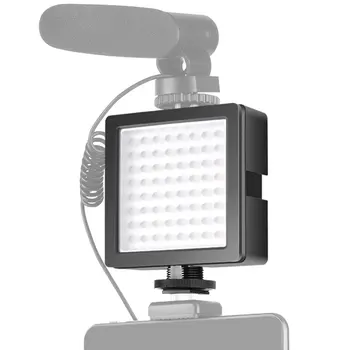 Neewer 3-Way Expandable 64 LED Light Panel On-Camera Video Light w 3 Expansion Joint Interface 5600K for DSLR Camera Canon Nikon
Neewer 3-Way Expandable 64 LED Light Panel On-Camera Video Light w 3 Expansion Joint Interface 5600K for DSLR Camera Canon Nikon