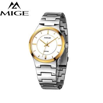 MIGE Women Watches Men Quartz Movement Synthetic Sapphire Crystal Water Resistant 316L Stainless Steel Bracelet Relogio Feminino
MIGE Women Watches Men Quartz Movement Synthetic Sapphire Crystal Water Resistant 316L Stainless Steel Bracelet Relogio Feminino