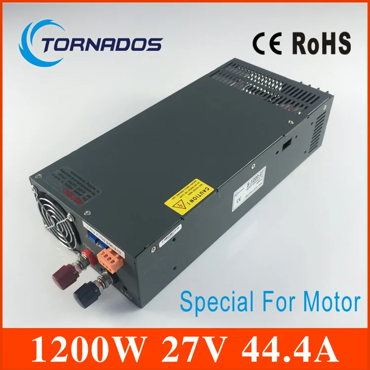 1200W 27V Switching power supply for LED Strip light AC to DC power suply input 110v 220v 1200w power supply S-1200-27
1200W 27V Switching power supply for LED Strip light AC to DC power suply input 110v 220v 1200w power supply S-1200-27