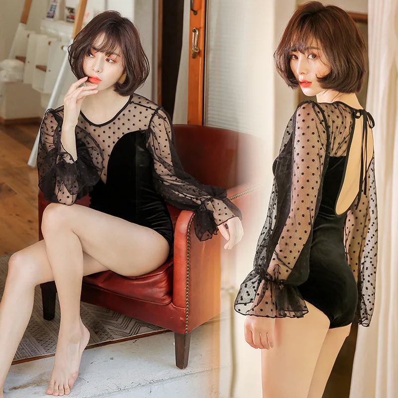 Women's Bathing Suits Summer Swimsuits Swimsuit Female Large Size 2019 Korean Black Hollow Sexy Lace Mesh Skirt Woman Solid
Women's Bathing Suits Summer Swimsuits Swimsuit Female Large Size 2019 Korean Black Hollow Sexy Lace Mesh Skirt Woman Solid