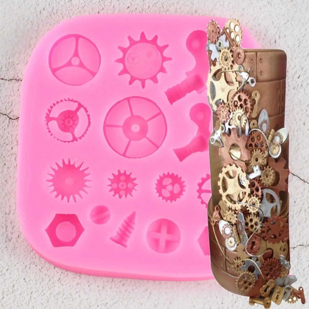 Gear Cake Border Fondant Molds Kitchen Baking Decoration Tool Industrial Machinery Chocolate Mold Cake Decorating Tools
Gear Cake Border Fondant Molds Kitchen Baking Decoration Tool Industrial Machinery Chocolate Mold Cake Decorating Tools