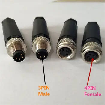 5PCS SS028 M8 waterproof aviation plug female/male 3PIN 4PIN sensor encoder connector screw fixation non-welding
5PCS SS028 M8 waterproof aviation plug female/male 3PIN 4PIN sensor encoder connector screw fixation non-welding