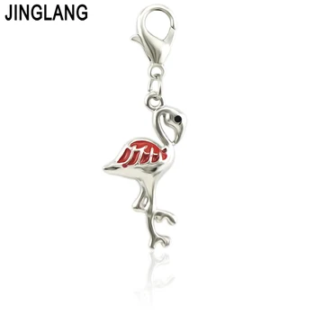 JINGLANG Cute Enamel Flamingos Earrings Pendant Charms Jewelry Findings Kawaii Bracelet Dangle Drop Small Accessory 50 Pcs
JINGLANG Cute Enamel Flamingos Earrings Pendant Charms Jewelry Findings Kawaii Bracelet Dangle Drop Small Accessory 50 Pcs