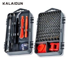 KALAIDUN 112 en 1 tournevis ensemble tournevis magnétique Torx Multi téléphone Mobile réparation outils Kit appareil électronique outil à main(China)