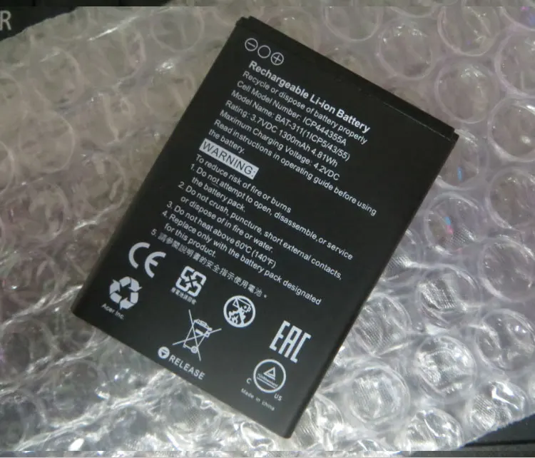 ALLCCX high quality mobile battery BAT-311 for Acer Liquid M220 Liquid Z200 Liquid Z220 with good quality
ALLCCX high quality mobile battery BAT-311 for Acer Liquid M220 Liquid Z200 Liquid Z220 with good quality