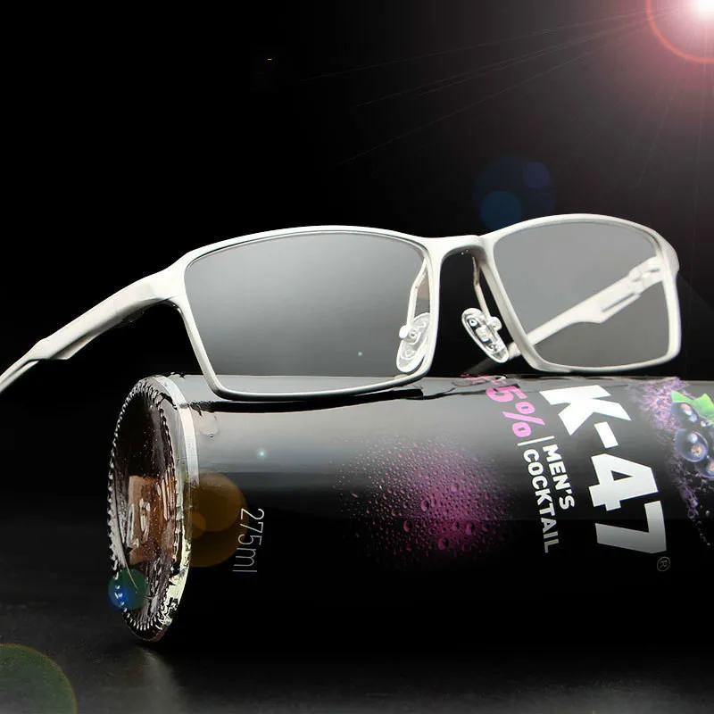 Модная мужская оправа для очков из алюминиево магниевого сплава P6287|brand glasses