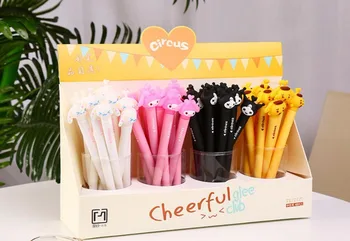 new creative fashion animal world design gel ink Pen Kawaii black roller Pen student Writting pen office school staitonery 48pc
new creative fashion animal world design gel ink Pen Kawaii black roller Pen student Writting pen office school staitonery 48pc