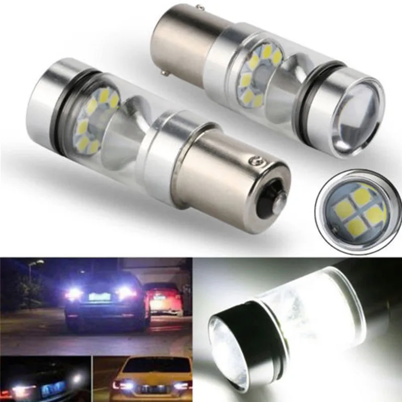 Parking reversing lamp 100W 1156 BA15S 382 P21W CANBUS bulb White car accessories turn to parking lamp DRL LED lamp
Parking reversing lamp 100W 1156 BA15S 382 P21W CANBUS bulb White car accessories turn to parking lamp DRL LED lamp