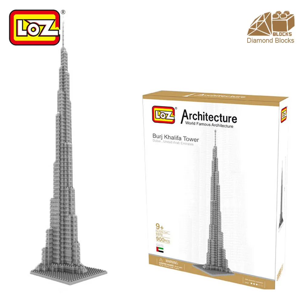 Mr.Froger LOZ Burj Khalifa Tower High Diamond Block World Famous Architecture Series Toy Bricks Building Blocks House Model City
Mr.Froger LOZ Burj Khalifa Tower High Diamond Block World Famous Architecture Series Toy Bricks Building Blocks House Model City