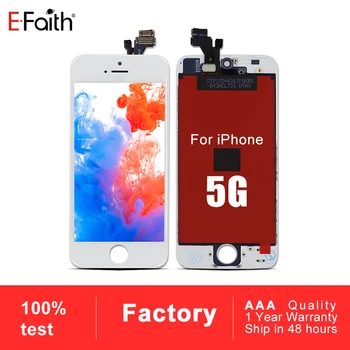 20PCS/LOT AAA EFaith Quality LCD Display For iPhone 5 5G Screen LCD With Touch Screen Assembly Free Shipping
20PCS/LOT AAA EFaith Quality LCD Display For iPhone 5 5G Screen LCD With Touch Screen Assembly Free Shipping
