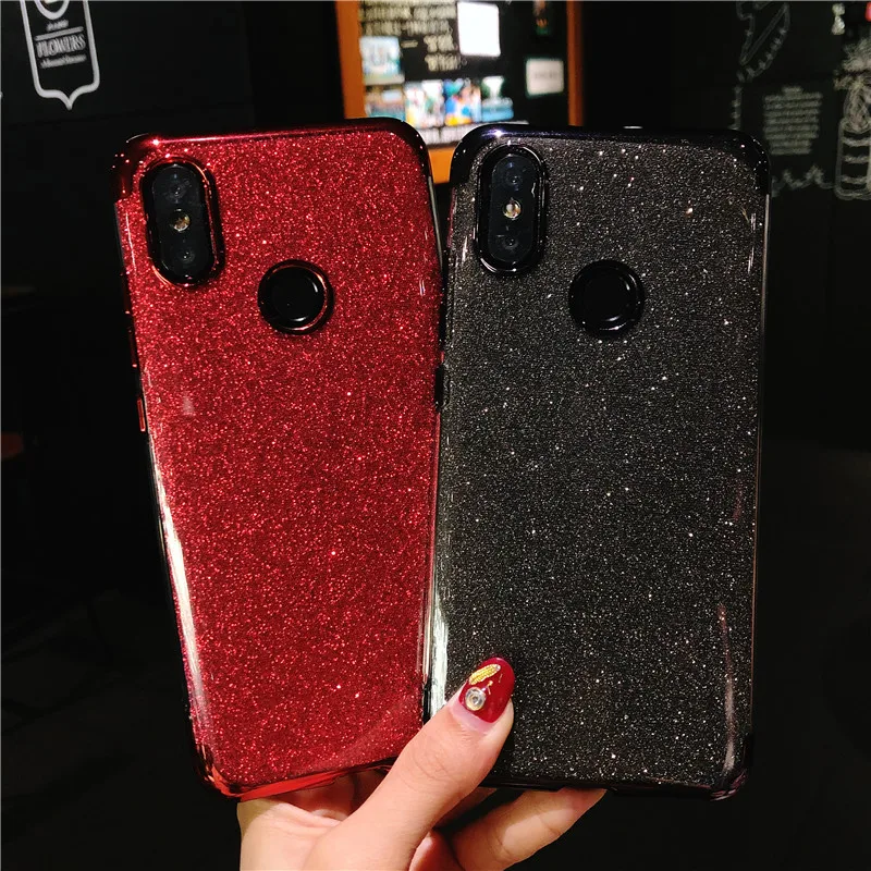 Glitter Phone Case For XiaoMi A2 A1 RedMi S2 Note 4X 6A 5A Pro 4A 4 iphone X 6 6s 7 8 Plus 2 in 1 TPU Silicone Bling Soft Cover
Glitter Phone Case For XiaoMi A2 A1 RedMi S2 Note 4X 6A 5A Pro 4A 4 iphone X 6 6s 7 8 Plus 2 in 1 TPU Silicone Bling Soft Cover