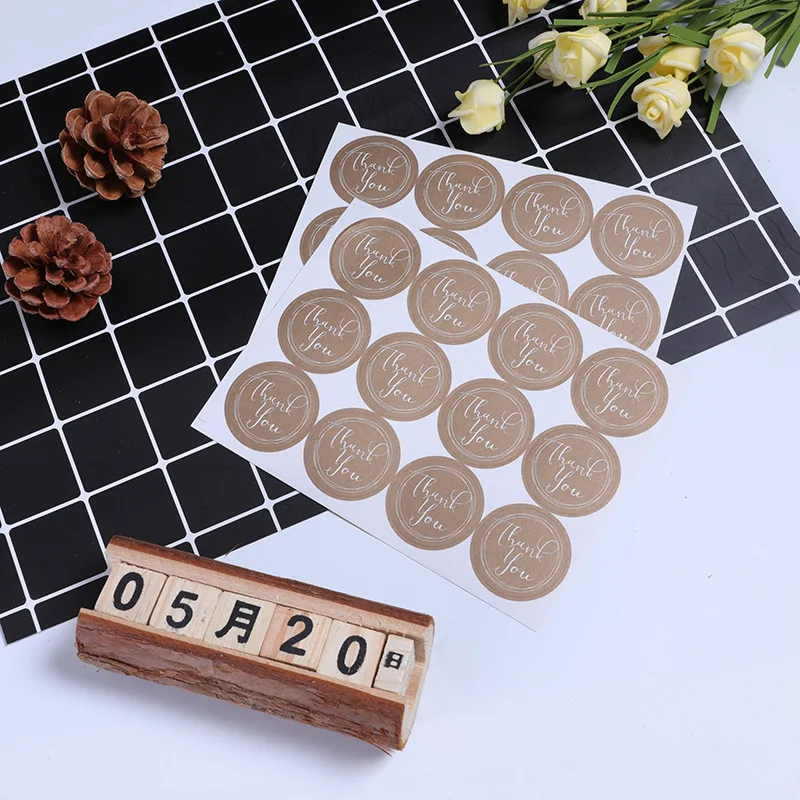 120Pcs/10sheets 2019 New Arrival Thank You Round Cake Packaging Sealing Label Kraft Sticker Baking DIY Gift Stickers
120Pcs/10sheets 2019 New Arrival Thank You Round Cake Packaging Sealing Label Kraft Sticker Baking DIY Gift Stickers