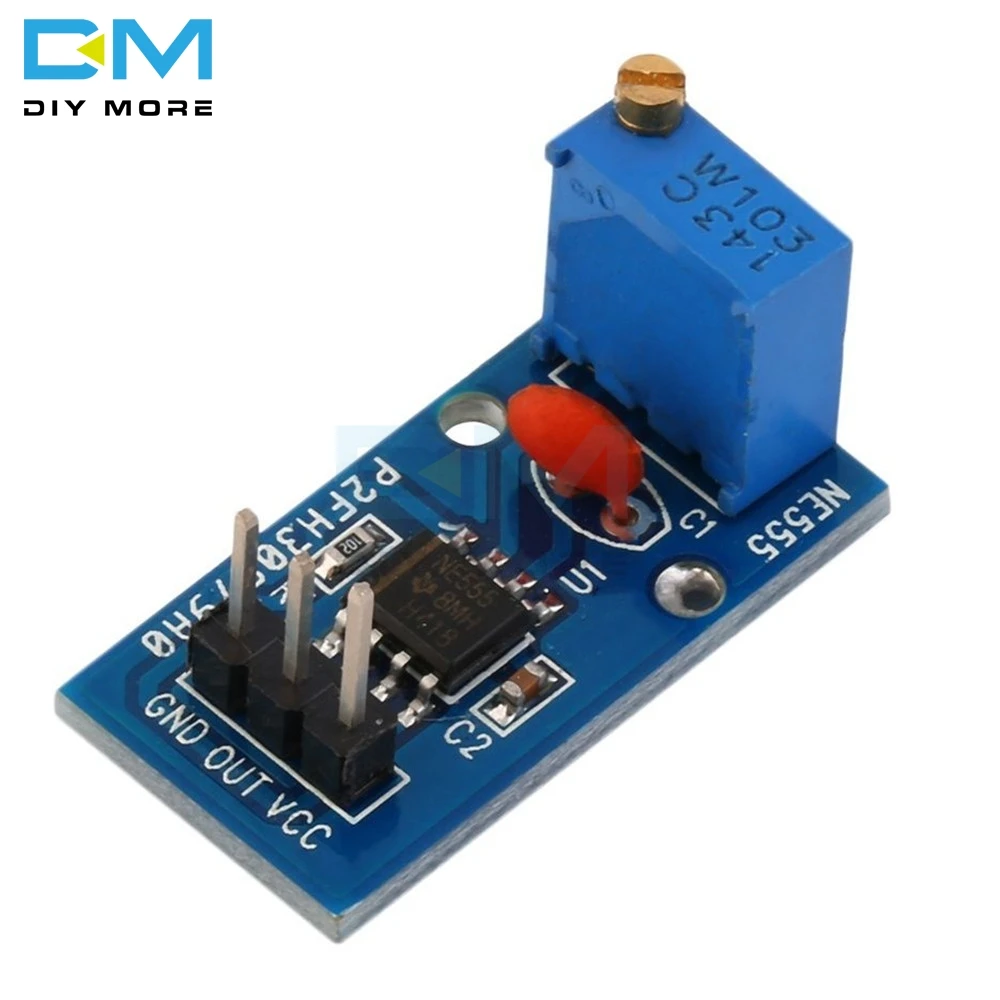 5PCS NE555 Adjustable Resistnce Frequency Pulse Generator Module For Arduino Smart Car 5V-12V Single 1 CH Channel Output Module
5PCS NE555 Adjustable Resistnce Frequency Pulse Generator Module For Arduino Smart Car 5V-12V Single 1 CH Channel Output Module