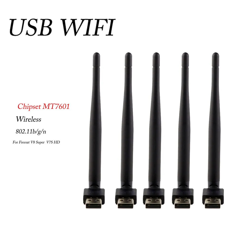 SATXTREM MT7601 Chipset wifi adapter 150M USB WiFi Receiver Wireless LAN With Antenna For Satellite Receiver
SATXTREM MT7601 Chipset wifi adapter 150M USB WiFi Receiver Wireless LAN With Antenna For Satellite Receiver