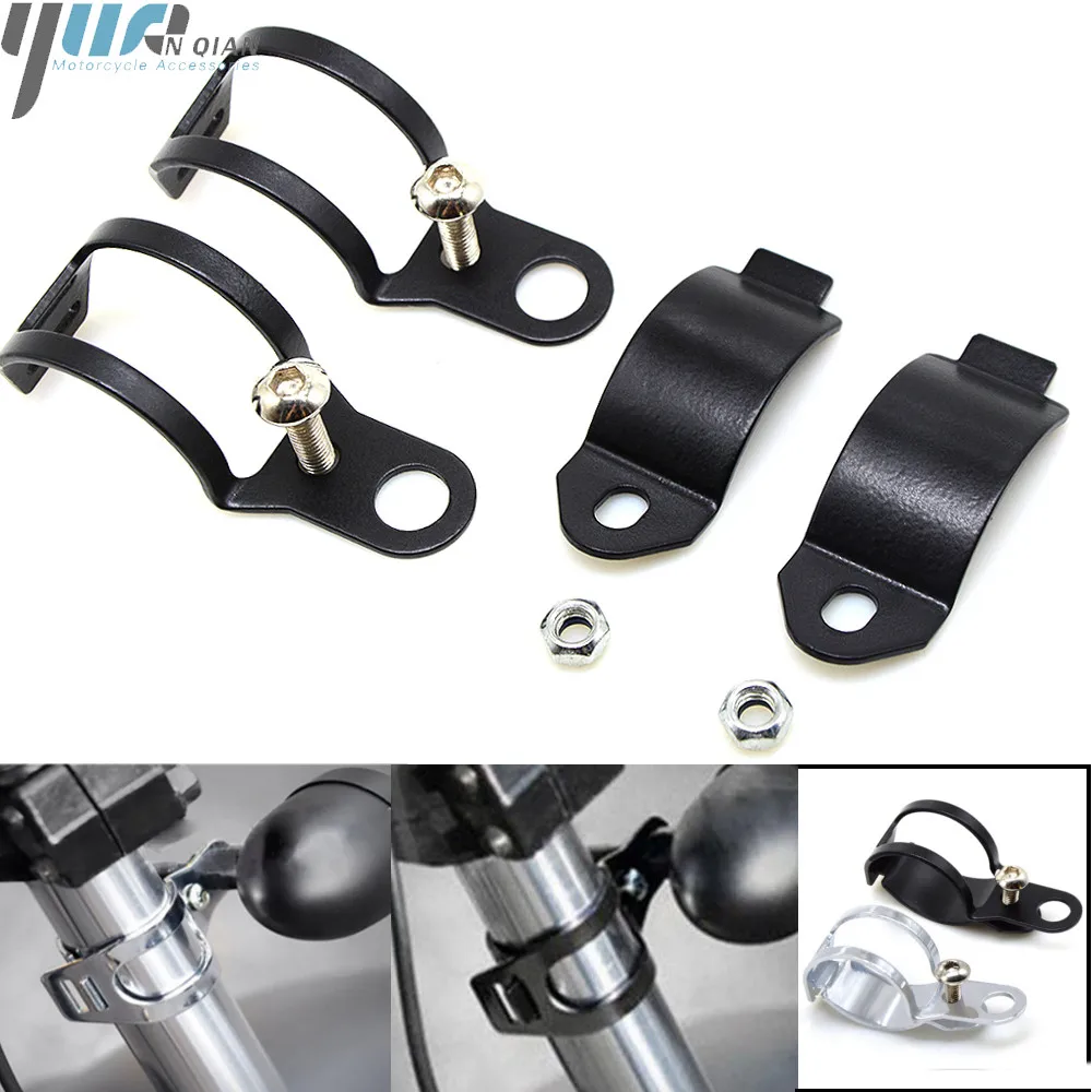 One Pair Universal Motorbike Accessories 30MM-45MM Turn Signal Light Fork Mount Clamp Light Holder lamp mount Brackets
One Pair Universal Motorbike Accessories 30MM-45MM Turn Signal Light Fork Mount Clamp Light Holder lamp mount Brackets