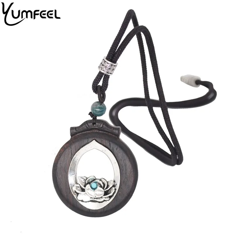 Yumfeel New Boho Vintage Jewelry Necklace Antique Flower Wood Pendant Necklace Literary Style Rope Chain Holiday Women Gifts
Yumfeel New Boho Vintage Jewelry Necklace Antique Flower Wood Pendant Necklace Literary Style Rope Chain Holiday Women Gifts