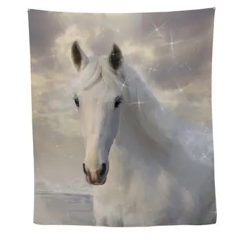 Sparkling White Horse Wall Tapestry Sandy Beach Picnic Throw Rug Blanket Camping Tent Travel Sleeping Pad
Sparkling White Horse Wall Tapestry Sandy Beach Picnic Throw Rug Blanket Camping Tent Travel Sleeping Pad
