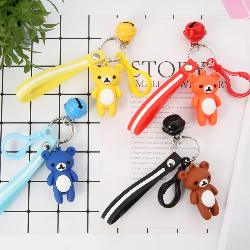 2019 Cartoon Anime Keychain Cute Bear Keyring for Car Keychains Soft Lovers Trinket PVC Women Key Holder Bag Pendant Christmas
2019 Cartoon Anime Keychain Cute Bear Keyring for Car Keychains Soft Lovers Trinket PVC Women Key Holder Bag Pendant Christmas