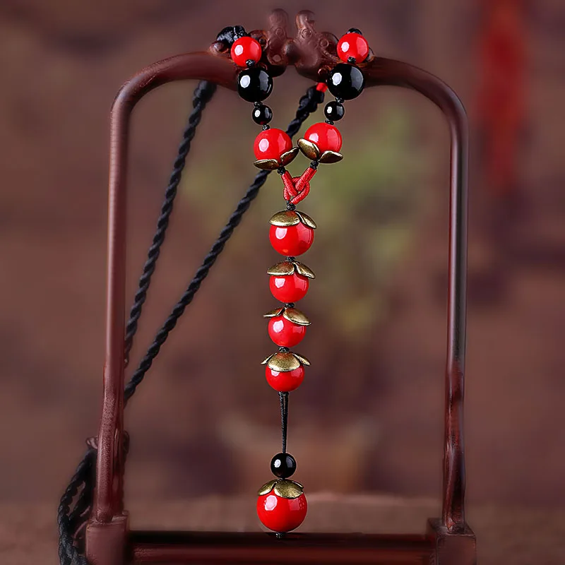 Necklace long red sweater chain pendant wild accessories national wind chain ornaments female autumn pendant
Necklace long red sweater chain pendant wild accessories national wind chain ornaments female autumn pendant