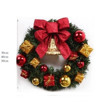 2017 30cm 40cm Green Christmas Garland Wreath Xmas Home Party Christmas Decoration Pine Tree Rattan Hanging ornaments
2017 30cm 40cm Green Christmas Garland Wreath Xmas Home Party Christmas Decoration Pine Tree Rattan Hanging ornaments