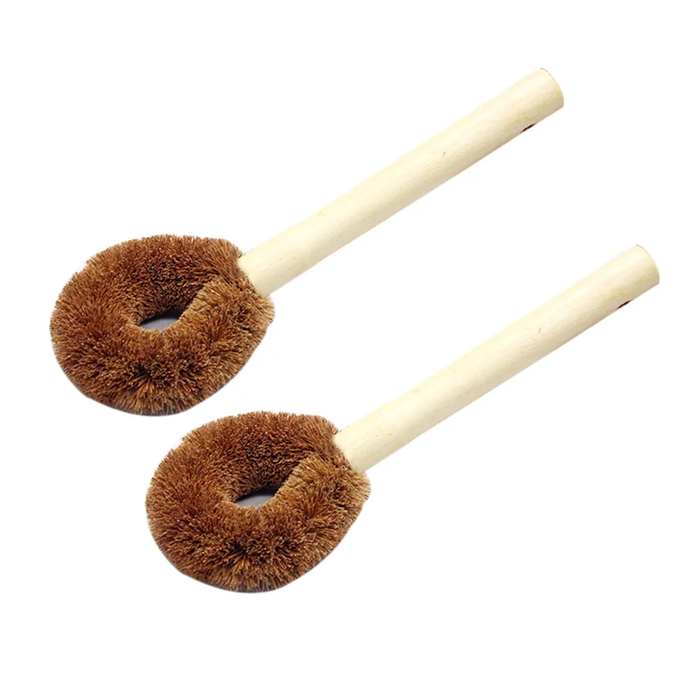2pcs Long Handle Pot Brush Kitchen Coconut Palm Brush Household Dish Bowl Washing Cleaning Brushes For Decontaminating Tools
2pcs Long Handle Pot Brush Kitchen Coconut Palm Brush Household Dish Bowl Washing Cleaning Brushes For Decontaminating Tools