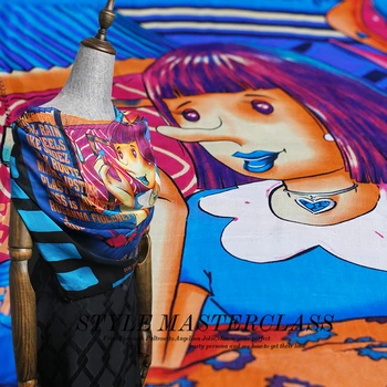 Pearlsilk blue girl lipstick digital printed silk chiffon scarves 100% silk DIY fabrics Freeshipping 
Pearlsilk blue girl lipstick digital printed silk chiffon scarves 100% silk DIY fabrics Freeshipping