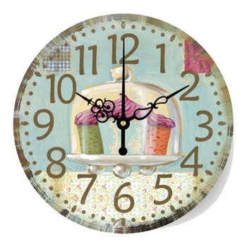 2018 Vintage Afternoon Tea Ice Cream Cake Wall Clock for kid Home Decoration Large Wall Clock Wall Silent Clock for Cafe Kitchen
2018 Vintage Afternoon Tea Ice Cream Cake Wall Clock for kid Home Decoration Large Wall Clock Wall Silent Clock for Cafe Kitchen