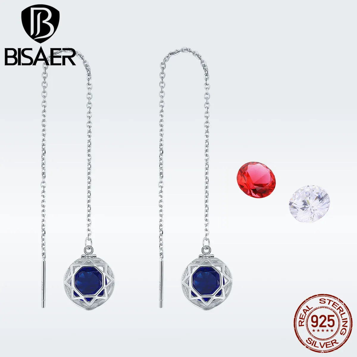 BISAER 3 Color DIY Long Drop Earrings for Women Color Changed Unique Earrings for Women Fashion Jewelry 2019 Moda GXE555
BISAER 3 Color DIY Long Drop Earrings for Women Color Changed Unique Earrings for Women Fashion Jewelry 2019 Moda GXE555