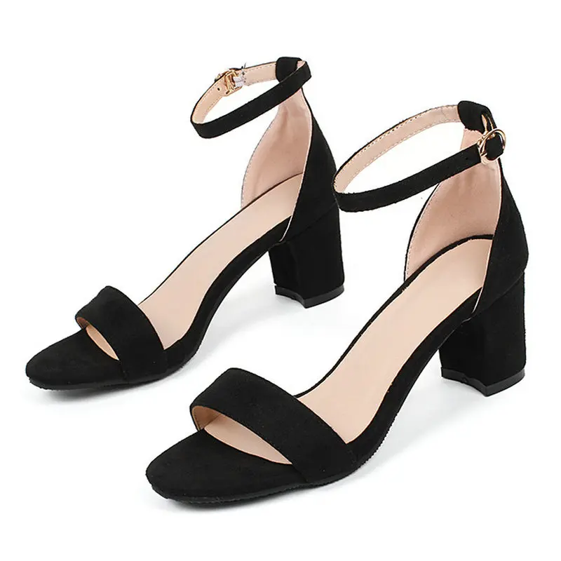 B2-9 Size 33-43 Ladies Ankle Strap Concise Sandals Female Suede Plus Size Shoes Women Summer Fashion Shoe Woman High Heels Shoe
B2-9 Size 33-43 Ladies Ankle Strap Concise Sandals Female Suede Plus Size Shoes Women Summer Fashion Shoe Woman High Heels Shoe