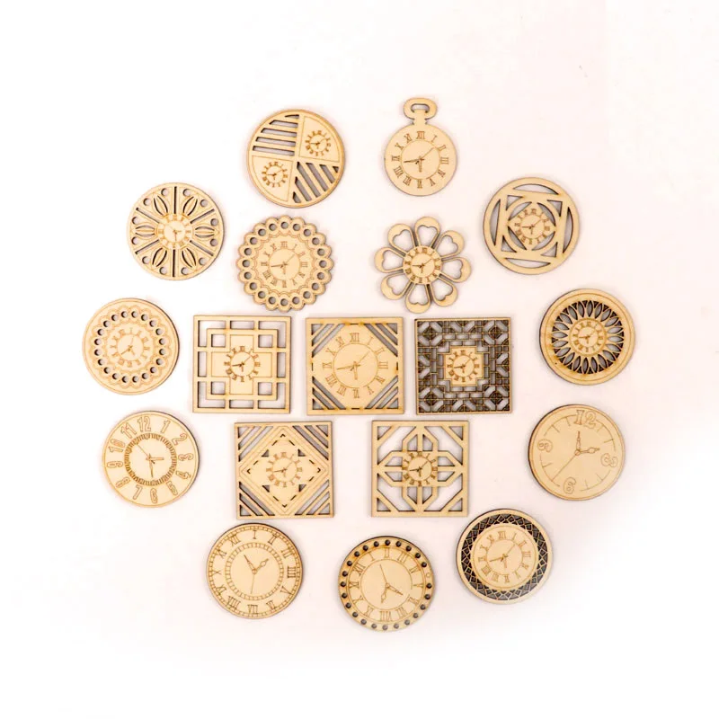 Retro Clock Wooden Pattern Round Square Scrapbooking Craft Handmade Accessory Sewing Home Decoration DIY 5-18pcs 45mm
Retro Clock Wooden Pattern Round Square Scrapbooking Craft Handmade Accessory Sewing Home Decoration DIY 5-18pcs 45mm