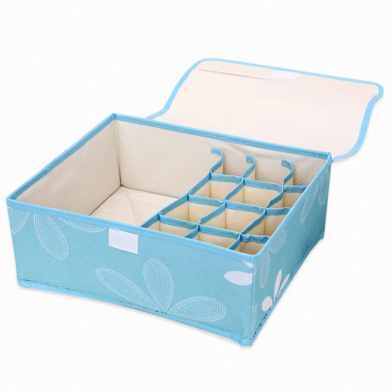 Fabric Underwear Organizer For Bra Tie Storage Box With Cover Woman Foldable Set Home Drawer Closet Case Socks Sorting Bins
Fabric Underwear Organizer For Bra Tie Storage Box With Cover Woman Foldable Set Home Drawer Closet Case Socks Sorting Bins