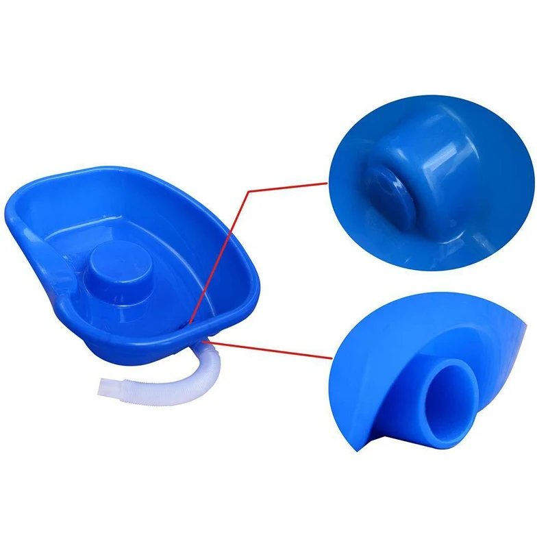 Medical Easy Bed Portable Shampoo Basin Hair Washing Basin Tray for The Disabled Pregnant Women Sink Drain Tube Plastic
Medical Easy Bed Portable Shampoo Basin Hair Washing Basin Tray for The Disabled Pregnant Women Sink Drain Tube Plastic
