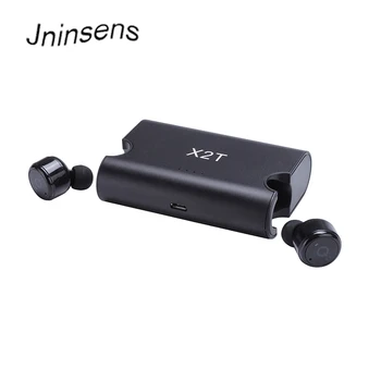 

High Quality Wireless Earbuds Twins X2T Mini Bluetooth CSR4.2 Earphone Stereo with Magnetic Charger Box Case for Mobile phone