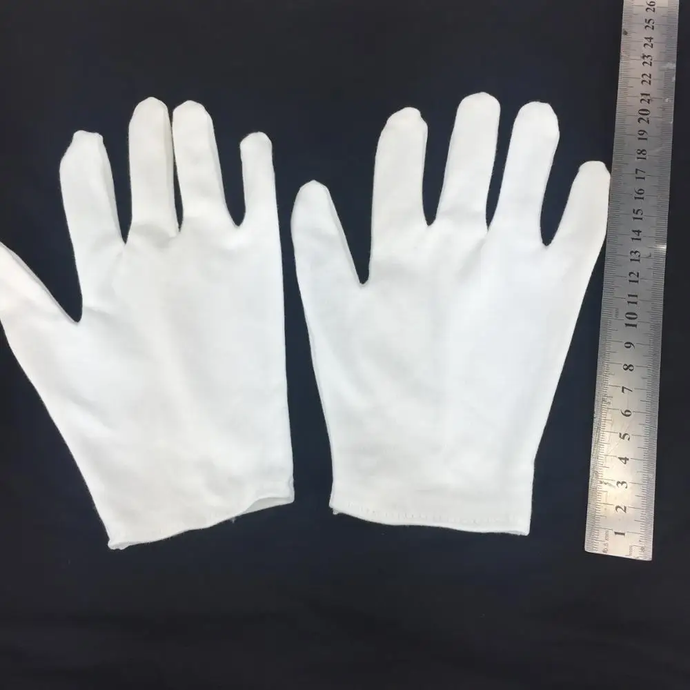 10 pears(20 units) safety white gilding gloves 100% cotton anti-static 100%, free shipping
10 pears(20 units) safety white gilding gloves 100% cotton anti-static 100%, free shipping