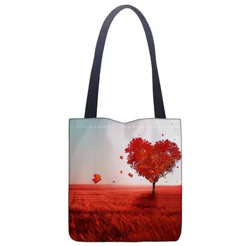 New Arrival Bag Tree Heart Handbag Fashion Printing Soft Open Pocket Casual Tote Double shoulder Strap For Women Student
New Arrival Bag Tree Heart Handbag Fashion Printing Soft Open Pocket Casual Tote Double shoulder Strap For Women Student