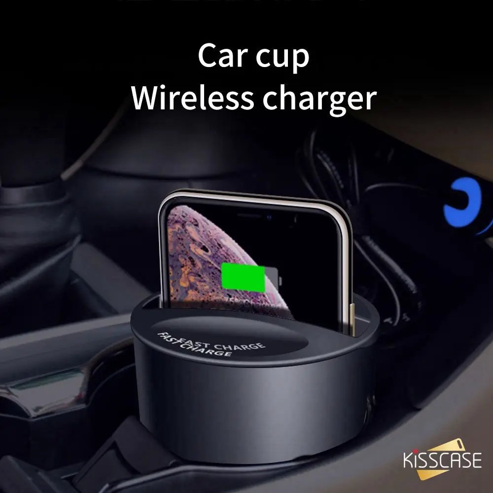 KISSCASE 10W Car Phone Charger For iPhone 7 8 XR Fast Charging Cup Style Car Wireless Charger For Mobile Phone
KISSCASE 10W Car Phone Charger For iPhone 7 8 XR Fast Charging Cup Style Car Wireless Charger For Mobile Phone