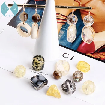 DIY accessories inlaid gold shell spherical irregular square triangle pendant earrings earrings materials
DIY accessories inlaid gold shell spherical irregular square triangle pendant earrings earrings materials