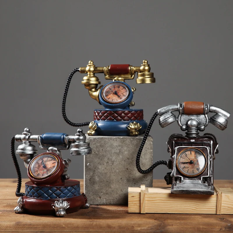 Home Decor Classic Telephone Model Craft Retro Home Furnishings Decoration Vintage Desktop Figurines Wedding Christmas Gifts
Home Decor Classic Telephone Model Craft Retro Home Furnishings Decoration Vintage Desktop Figurines Wedding Christmas Gifts
