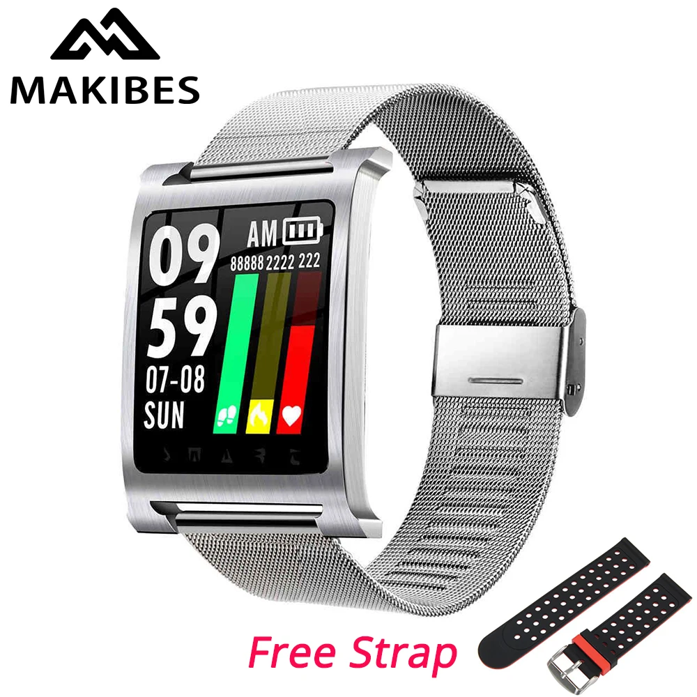 Free Strap Makibes CK04 Smart Band IP68 Waterproof Blood Pressure/ Blood Oxygen Detection Fitness Tracker Wristband iOS Android 
Free Strap Makibes CK04 Smart Band IP68 Waterproof Blood Pressure/ Blood Oxygen Detection Fitness Tracker Wristband iOS Android